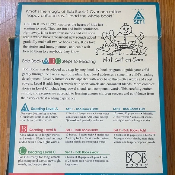 Bob Books Sets 1 and 2!  Learn to read books. - Picture 2 of 5
